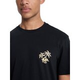 Quiksilver Funkcionalna majica 'Evo Learning From Nature' kit / črna / bela | Shoptok.si