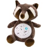 Lean_Toys Plišasta igrača za spanje Teddy Bear Rakun z nočno lučko | Shoptok.si