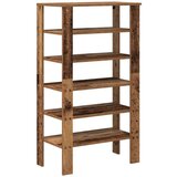vidaXL Regal za čevlje starinski les 61x32x105 cm inženirski les | Shoptok.si