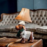 Happy Lamps Kinder tafellamp jachthond bruin - Spike | Shoptok.si