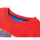  Dječja majica dugih rukava crvena 128 | shoptok.hr