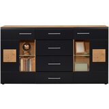 Hom`in KOMODA, črna, barve hrasta | Shoptok.si