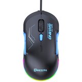 INF 10-tipkovna RGB žična miška XSX-X12: 12800 DPI, 1000 Hz, 8 milijonov klikov Black+Blue, (5000071623) Cene