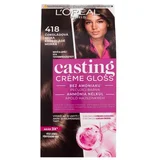 L´Oréal Paris Casting Creme Gloss boja za kosu obojena kosa svi tipovi kose 48 ml nijansa 418 Chocolate Mocha za žene