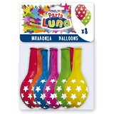 Luna 8-delni set barvnih balonov za zabavo z zvezdami Cene