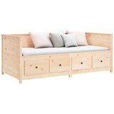  Dnevna postelja 100x200 cm trdna borovina, (21073720) | Shoptok.si
