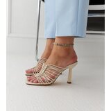 Gemre Light beige stiletto mules Borna | shoptok.hr