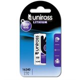 Uniross Polnilna baterija CR123A Li ion UM16340N1 (1 kom), (21533615) | Shoptok.si