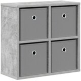  Strani šal s predalom Betonsko siva 49,5 x 22 x 47 cm, (5000233848) | Shoptok.si
