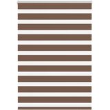  Zavjesa zebra smeđa 100x150 cm širina tkanine 95,9 cm poliester | shoptok.hr