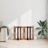 PREKLOPNA ogradica za kućne ljubimce 4 pcs Drvo hrasta | Eponuda.ba