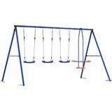  Set vanjskih ljuljački Šareni 330 x 185 x 185 cm Čelik i PE | shoptok.hr