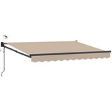  Električna retraktabilna tenda Bež 3,5 x 2 m | shoptok.hr