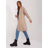 BADU Cardigan-BA-SW-8026.93P-dark beige | Shoptok.si