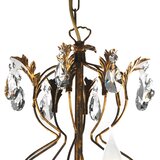 Lesnina XXXL ONLI - Luster na lancu TERESA 8xE14/6W/230V u boji bronze | Eponuda.com