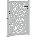  Vrtna vrata 100x150 cm Čelik otporan na vremenske uvjete Dizajn plamena | shoptok.hr