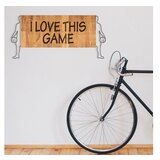 WALLXPERT dekorativni drveni zidni pribor i love Thıs game | ePonuda.com