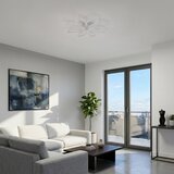Brilagi LED prigušiva plafonski ventilator LED/43W/230V prečnika 90 cm, beli + daljinski upravljač | Eponuda.com