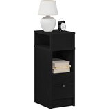  Noćni ormarići 2 kom s ladicom crni 25x31x66 cm | Eponuda.ba