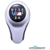 888 Car Accessories bmw ručica menjača sa 5 brzina sa m logom silver mat/hrom