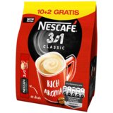 Nescafe instant kafa 3u1 classic 16,5g 10+2 gratis Cene