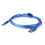  (85511) kabl USB 2.0 (muški) na USB 2.0 (ženski) 1.5m plavi Cene