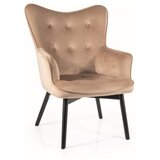  Stolica CARMEN - baršun - bež | shoptok.hr