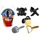 Molarem Home Gusarski set za pijesak - kanta s poklopcem-cjedilom, kanta za zalijevanje, kalup, grablje i lopatica Cijene
