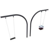  Ljuljačka s dvostrukim lukom - metalni profi set | shoptok.hr