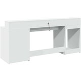 vidaXL Radni stol LED bijeli 200 x 55 x 91 cm od konstruiranog drva | shoptok.hr