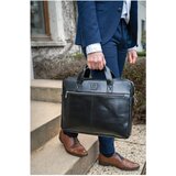  torba poslovna za notebook 15,6" kožna exactive exacompta 17437E crna | Shoptok.si