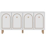Hanah home Konzolni sto Midmod, 150x73x36 cm, Bijela | Eponuda.ba