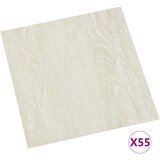  Podne daske 5,11 m² 55 pcs PVC Krem bijela | shoptok.hr