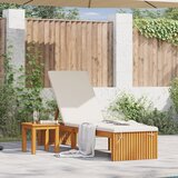 vidaXL sončna ležalnik 200x55x30 cm trden akacij | Shoptok.si