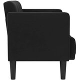  Dvosjed crni 111 cm baršun | shoptok.hr