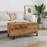  Stolić za kavu boja staro drvo 90x44,5x45 cm konstruiranog drva | shoptok.hr