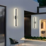  Brilagi - LED spoljašnje zidno svetlo LINEO LED/24W/230V 3000K IP65 crno | Eponuda.com