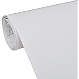 vidaXL Folija za avto 3D bela 100x150 cm Cene