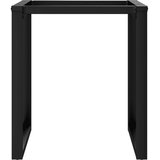 vidaXL Noge za jedilno mizo O-okvir 70x70x73 cm lito železo | Shoptok.si