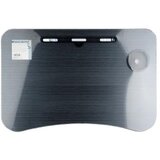 Vilde 568017 - sklopivi stalak za laptop - sivi 61,5 x 40 x 26cm | ePonuda.com