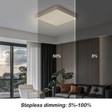  Brilagi-LED prigušiva plafonska lampa POOL LED/48W/230V 3000-6000K 50x50 cm bež +daljinski upravljač | Eponuda.com