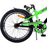  Dječji bicikl Volare Sportivo 20" zeleni s dvije ručne kočnice | shoptok.hr