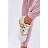 Boto Women's Platform Sneakers With Decorative Detail Beige Annisae | shoptok.hr