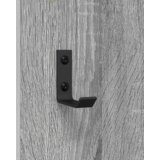 vidaXL Nadwyčajna obešalnik za plašče Siva sonoma 96 x 1.5 x 90 cm | Shoptok.si