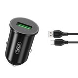 XO TZ12 Car charger QC3.0 18W + Micro USB Cable 1m Cijene
