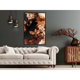  Poster - Flower Decoration in Sepia 40x60 | shoptok.hr