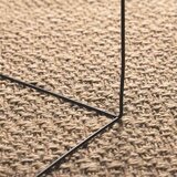  Tepih ZIZUR 140 x 200 cm s izgledom jute unutarnji i vanjski | shoptok.hr
