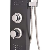 PANEL Sustav za Tuširanje Aluminijski Mat Crni | shoptok.hr