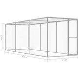  Kavez za mačke 4 5 x 1 5 x 1 5 m od pocinčanog čelika | shoptok.hr