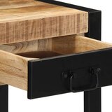 vidaXL Pomoćni stol 40x40x50 cm Puno grubo drvo Mango | shoptok.hr